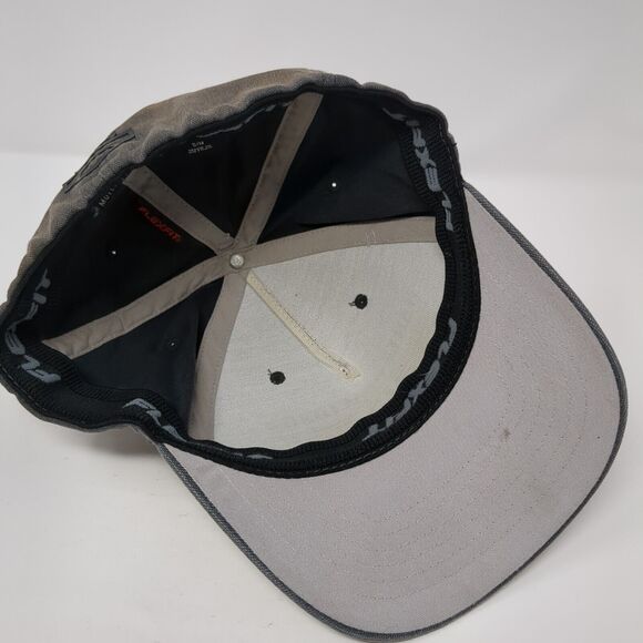Harley-Davidson Motorcycles Fitted Hat Gray S/M Flexfit Embroidered 6 Panel - Picture 6 of 8